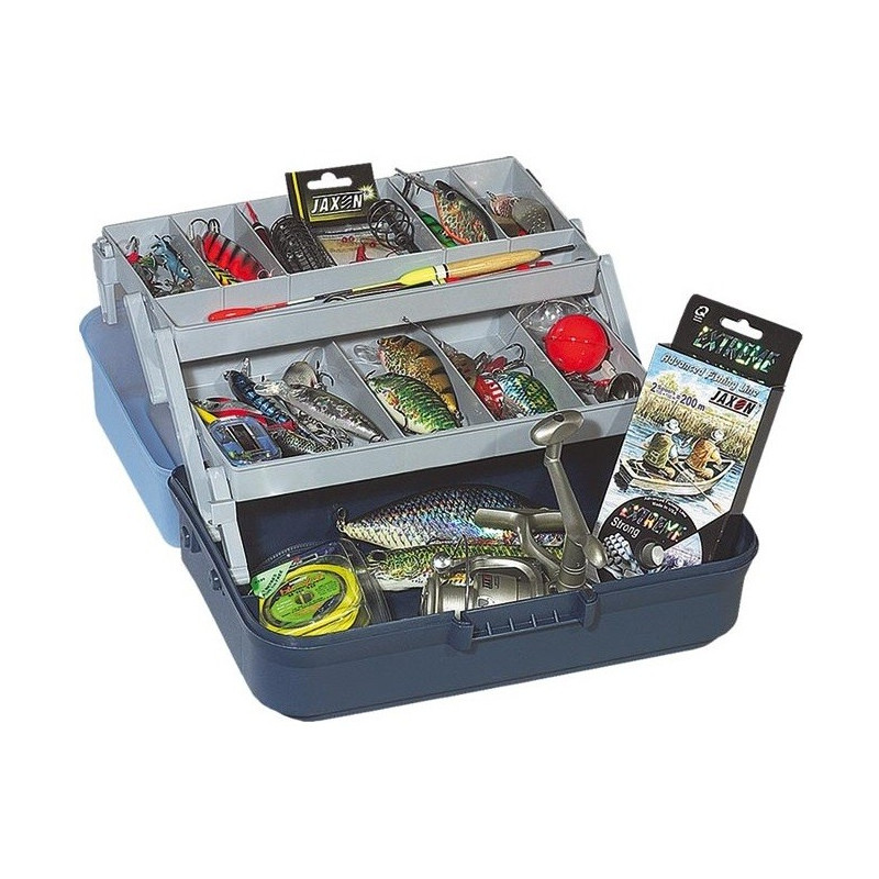 Skrzynka Plastica Panaro RW-143 z dwiema szufladami RW-143BV / 34 x 20 x 17 cm