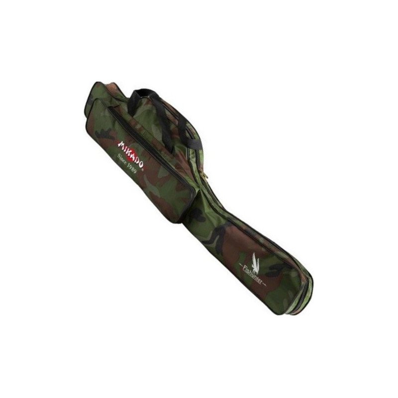 Pokrowiec wędkarski Mikado 2-komorowy camouflage 140cm Pokrowiec wędkarski Mikado 2-komorowy camouflage 140cm