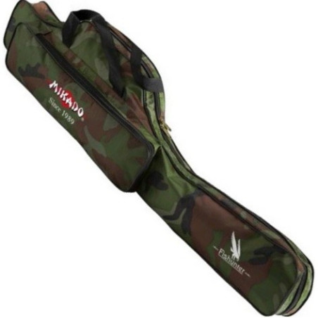 Pokrowiec wędkarski Mikado 2-komorowy camouflage 130cm Pokrowiec wędkarski Mikado 2-komorowy camouflage 130cm