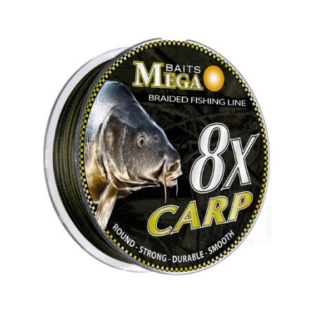 Plecionka Dragon 8x Carp Mega Baits 260m / 0.22mm
