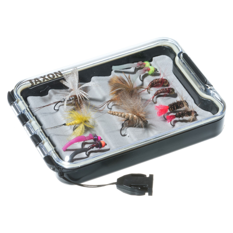 Pudełko muchowe Jaxon Fly Max 2 01C RJ-HB01C / 11 x 8 x 3 cm