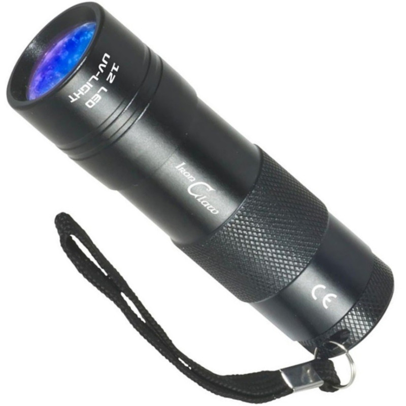 Latarka UV-Light 12 LED 9708612 Iron Claw Latarka UV-Light 12 LED 9708612 Iron Claw
