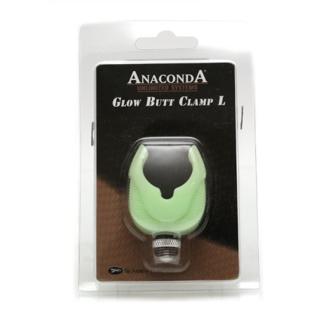 Uchwyt do wędzisk Anaconda Butt Clamp roz.L - Glow