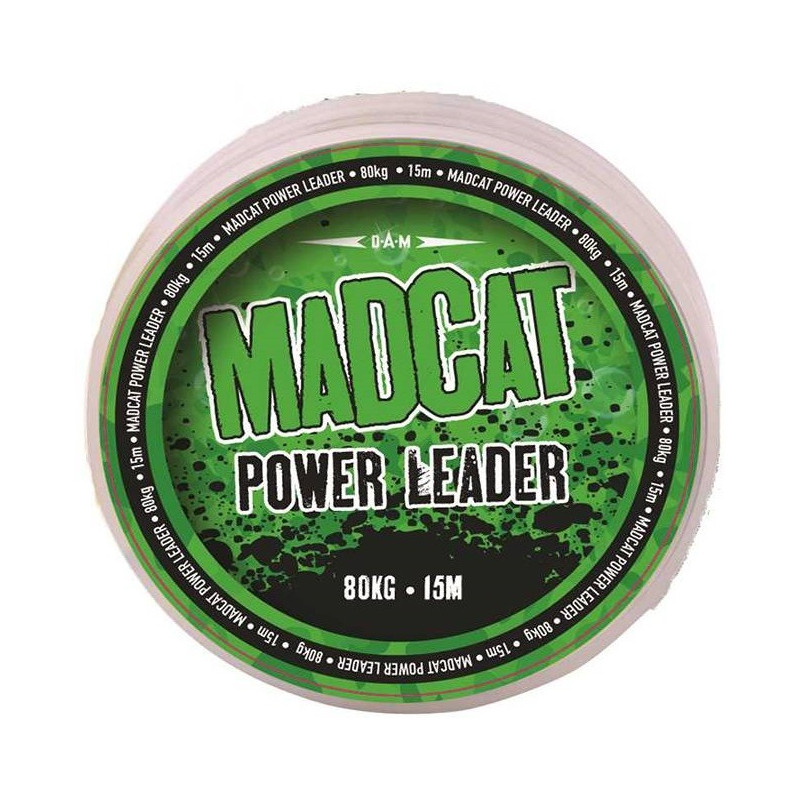 Materiał przyponowy Madcat Power Leader 15m / 0,80mm Materiał przyponowy Madcat Power Leader 15m / 0,80mm