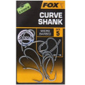 Haczyki karpiowe FOX Carp Edges Curve Shank hak 6 Haczyki karpiowe FOX Carp Edges Curve Shank hak 6