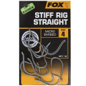 Haczyki karpiowe FOX Carp Edges Stiff Rig Straight hak 5 Haczyki karpiowe FOX Carp Edges Stiff Rig Straight hak 5