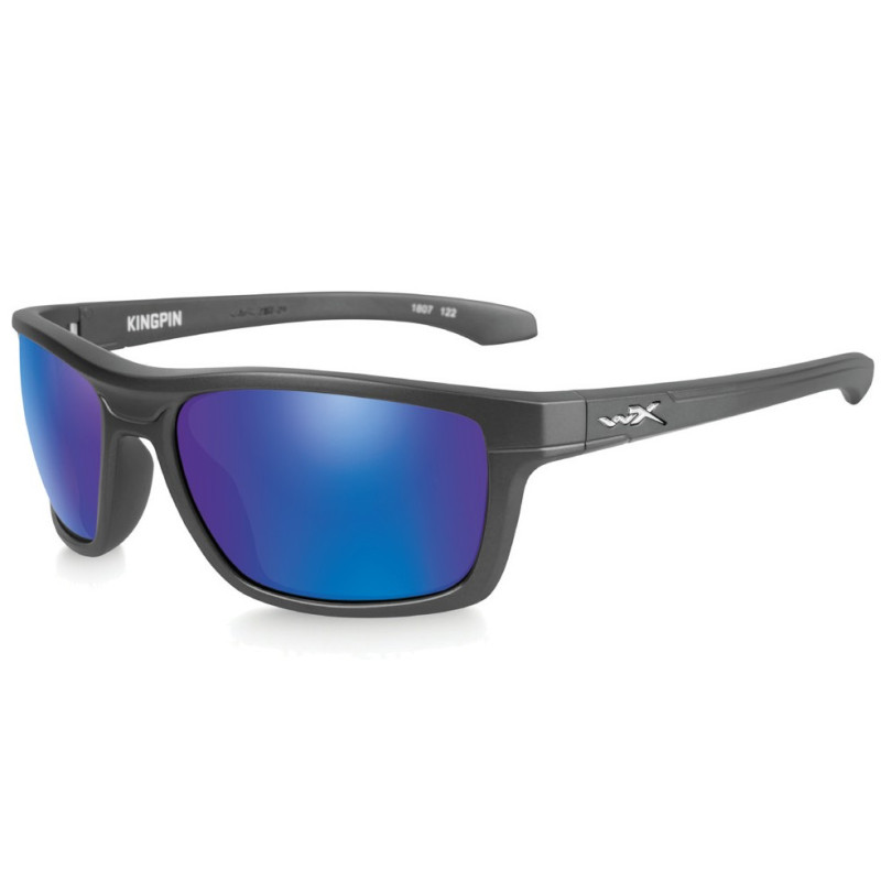 Okulary Wiley X KINGPIN Captivate Blue Mirror Matte Graphite Frame Okulary Wiley X KINGPIN Captivate Blue Mirror Matte Graphite Frame