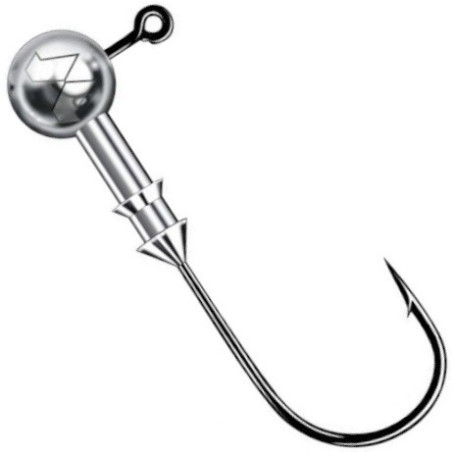 Główka jigowa Mustad CLASSIC hak 2/0 / 15g / 3szt.