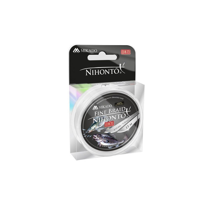 Plecionka Mikado Nihonto Fine Braid 150m - 0,20mm biały
