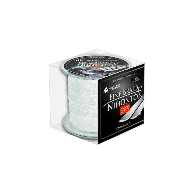 Plecionka Mikado Nihonto Fine Braid 300m - 0.45mm biały Plecionka Mikado Nihonto Fine Braid 300m - 0.45mm biały