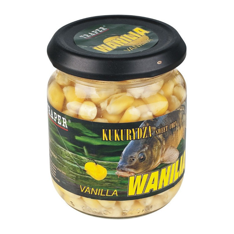 Kukurydza zapachowa słodka 125g / Ochotka Traper Kukurydza zapachowa słodka 125g / Ochotka Traper