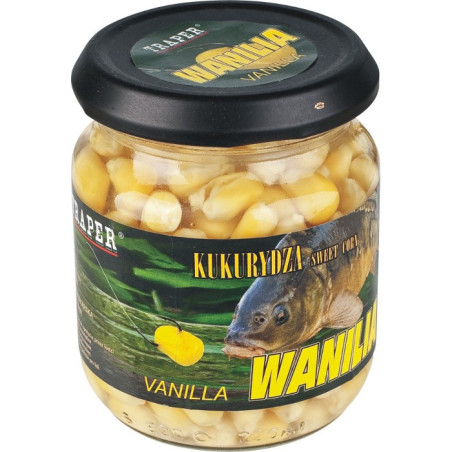 Kukurydza zapachowa Traper 125g - Truskawka Kukurydza zapachowa Traper 125g - Truskawka