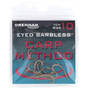 Haczyki Drennan Carp Method bezzadziorowe hak 10 Haczyki Drennan Carp Method bezzadziorowe hak 10
