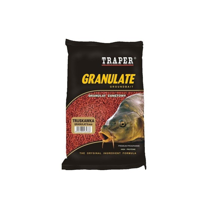 Granulat zanętowy 1kg / 3mm / pstrąg Traper Granulat zanętowy 1kg / 3mm / pstrąg Traper