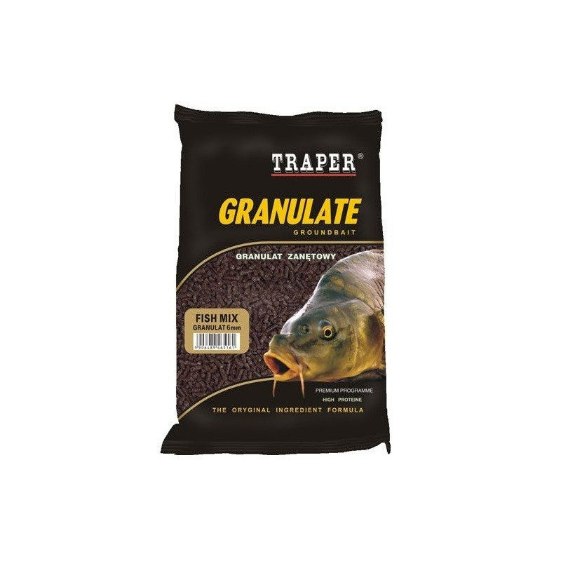 Granulat zanętowy 1kg / 3mm / miód Traper Granulat zanętowy 1kg / 3mm / miód Traper