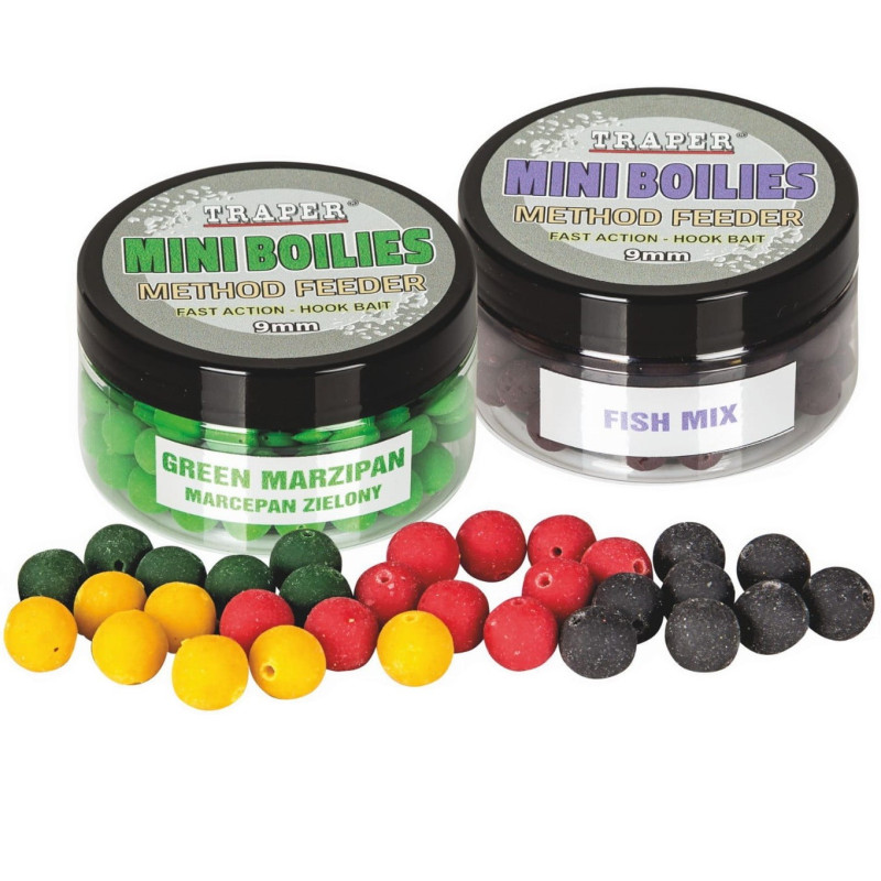 Kulki proteinowe Traper do methody 50g / 9mm / miód Kulki proteinowe Traper do methody 50g / 9mm / miód