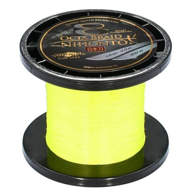 Plecionka Mikado Nihonto Octa Braid 900m 0,18mm Plecionka Mikado Nihonto Octa Braid 900m 0,18mm