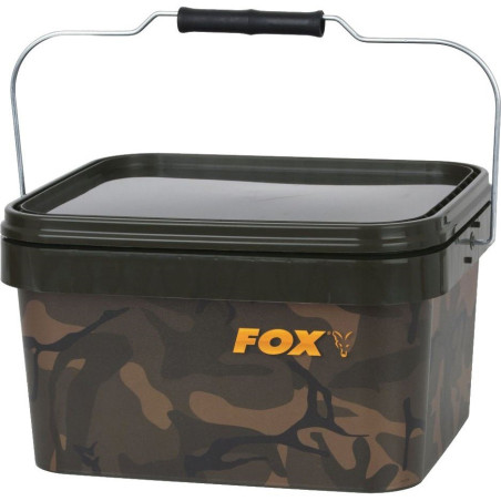 Wiadro FOX Camo Square Bucket CBT006 Wiadro FOX Camo Square Bucket CBT006