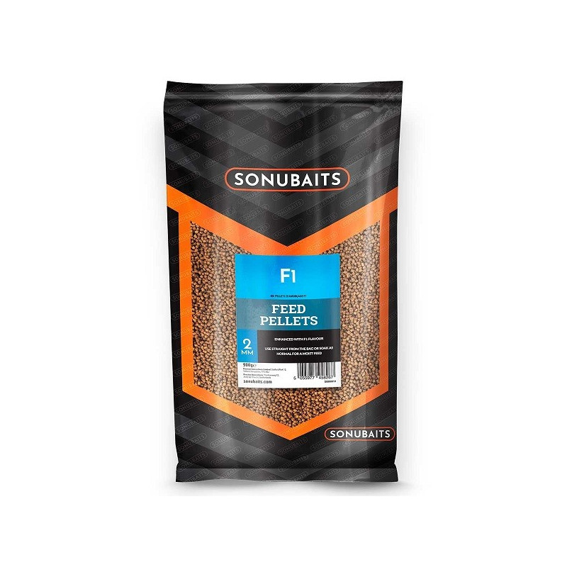 Pellet zanętowy Sonubaits Feed Pellets 900g - 2mm F1 Pellet zanętowy Sonubaits Feed Pellets 900g - 2mm F1