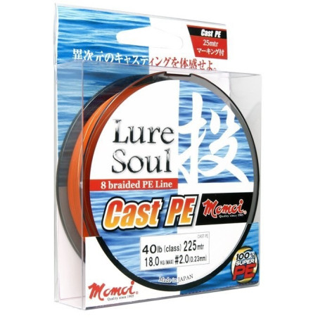 Plecionka Momoi Lure Soul Cast P.E. 150m / 0,23mm Plecionka Momoi Lure Soul Cast P.E. 150m / 0,23mm