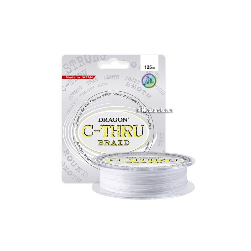 Plecionka Dragon C-Thru 125m / 0.06mm Plecionka Dragon C-Thru 125m / 0.06mm