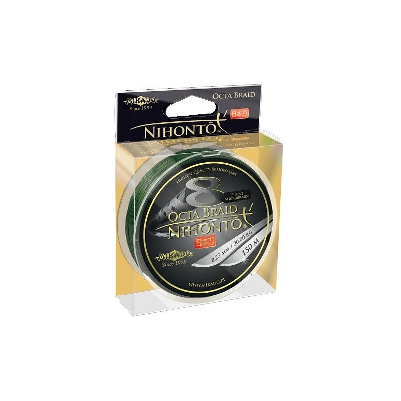 Plecionka przyponowa Mikado Nihonto Octa Braid 10 metrów 0,08mm