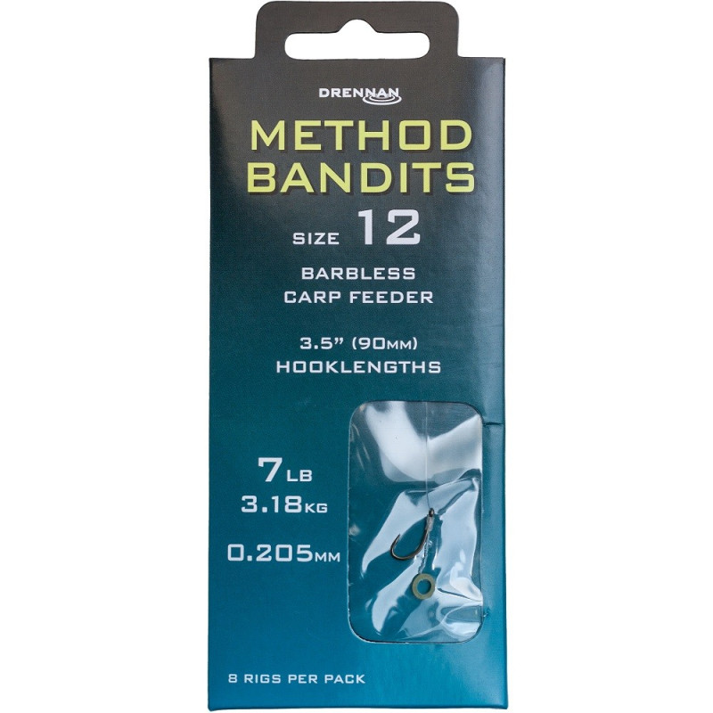 Zestaw Przyponowy Method Bandit Carp Feeder hak 8 Drennan Zestaw Przyponowy Method Bandit Carp Feeder hak 8 Drennan