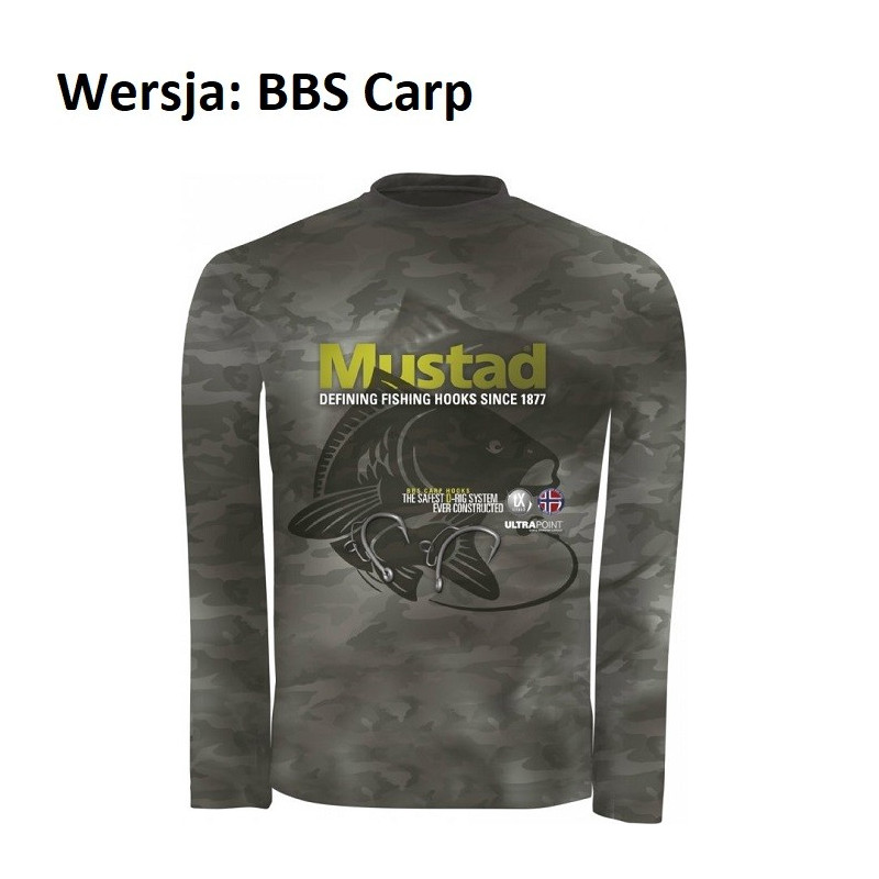 Bluzka Mustad Day Perfect roz.XS bbs carp Bluzka Mustad Day Perfect roz.XS bbs carp