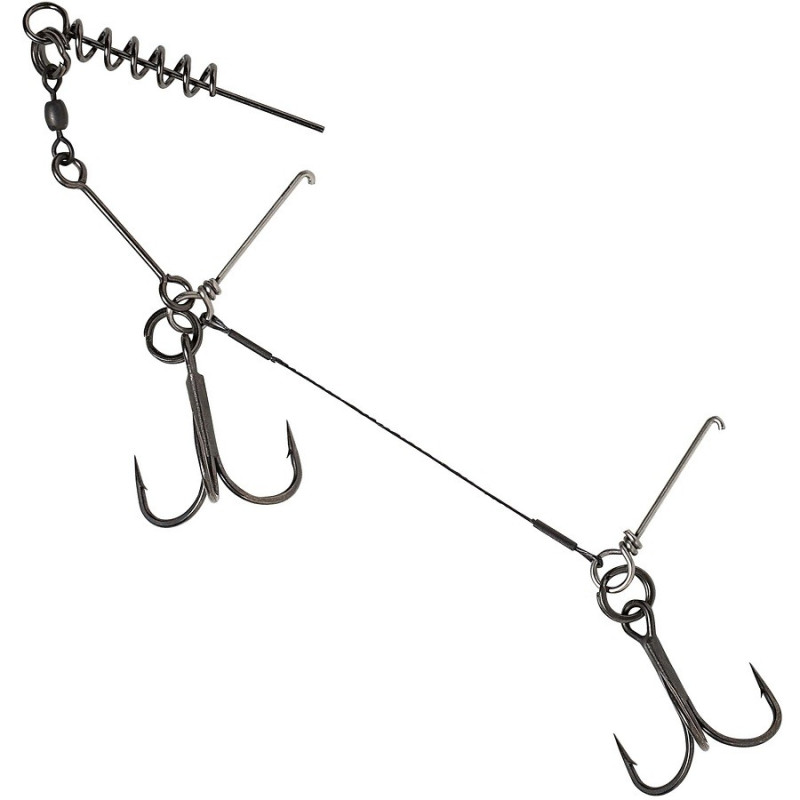 Przypon Savage Gear szczupakowy 1x7 Titanium Trace 20cm / 7kg Przypon Savage Gear szczupakowy 1x7 Titanium Trace 20cm / 7kg