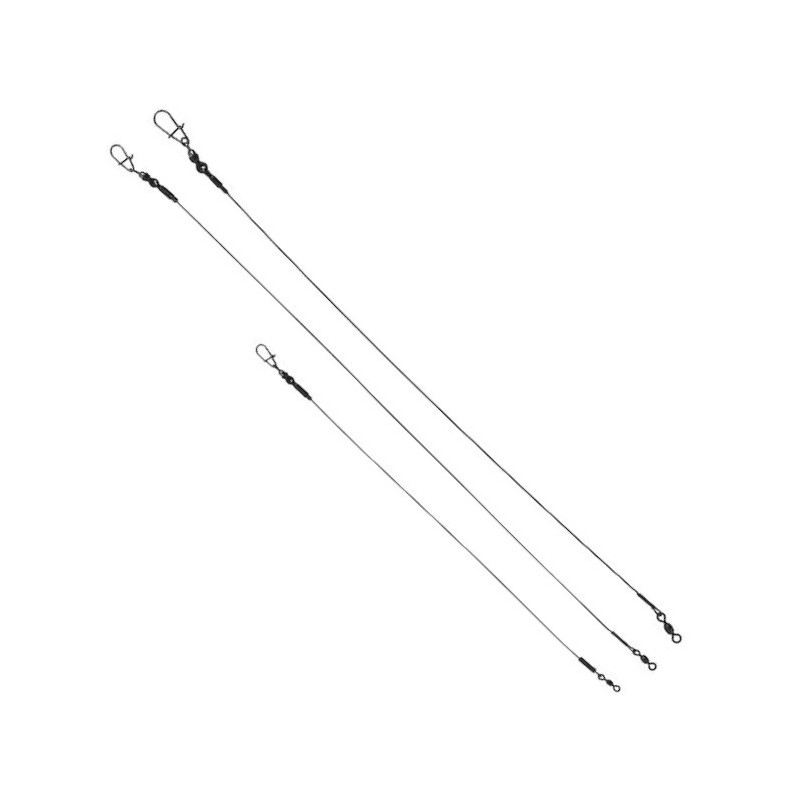 Przypon Savage Gear szczupakowy 1x7 Titanium Trace 20cm / 7kg Przypon Savage Gear szczupakowy 1x7 Titanium Trace 20cm / 7kg