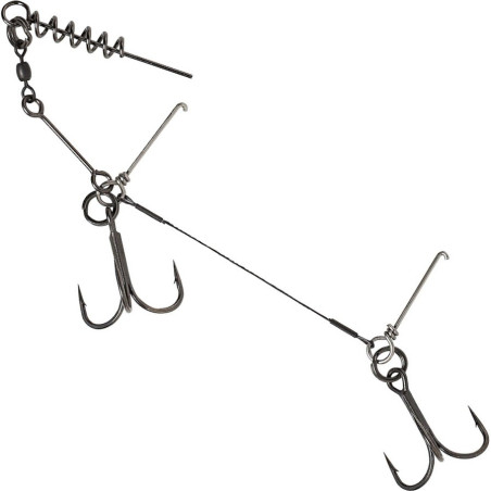 Dozbrojka Savage Gear Titanium 1x7 Corkscrew Stinger 2/0 Dozbrojka Savage Gear Titanium 1x7 Corkscrew Stinger 2/0