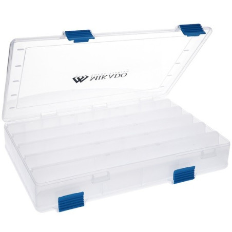 Pudełko dwustronne Mikado na przynęty H489 UACH-H489 / 35,5 x 23,1 x 6 cm