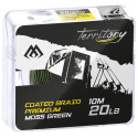 Plecionka Mikado w otulinie Coated Braid Premium 10m - 30lb brązowy Plecionka Mikado w otulinie Coated Braid Premium 10m - 30lb brązowy