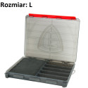 Pudełko FOX Compact Storage Box NBX017 / 22 x 14,5 x 2,7 cm Pudełko FOX Compact Storage Box NBX017 / 22 x 14,5 x 2,7 cm
