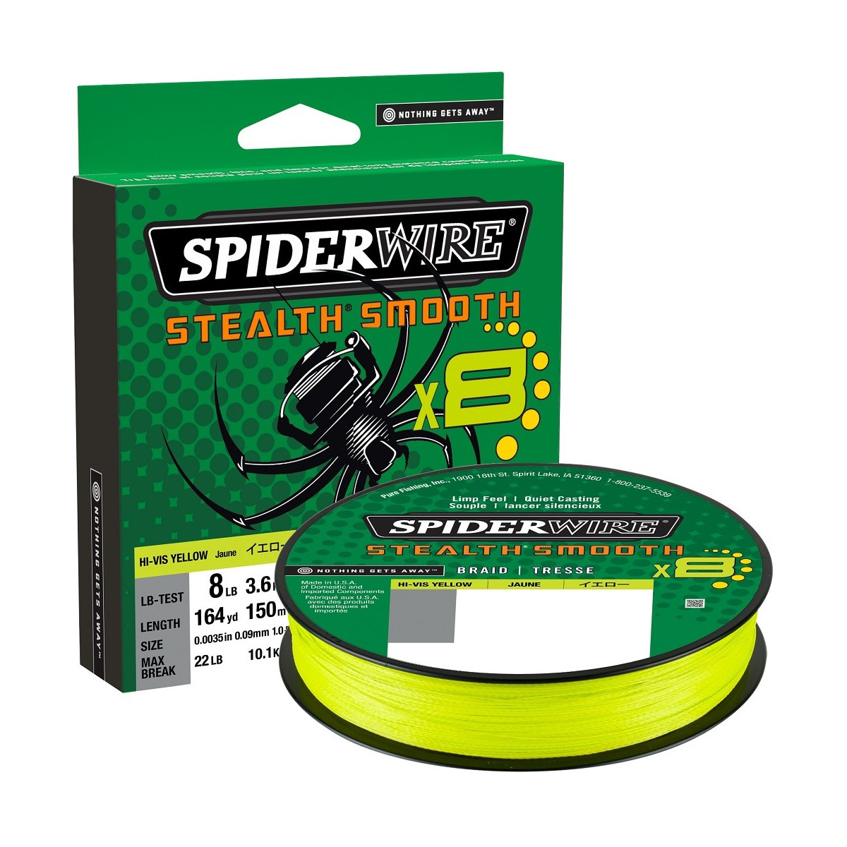 plecionka-stealth-smooth-8-yellow-spiderwire plecionka-stealth-smooth-8-yellow-spiderwire