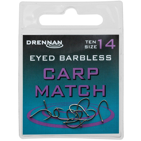 Haczyk Drennan Eyed B\'less Carp Match hak 16 Haczyk Drennan Eyed B\'less Carp Match hak 16
