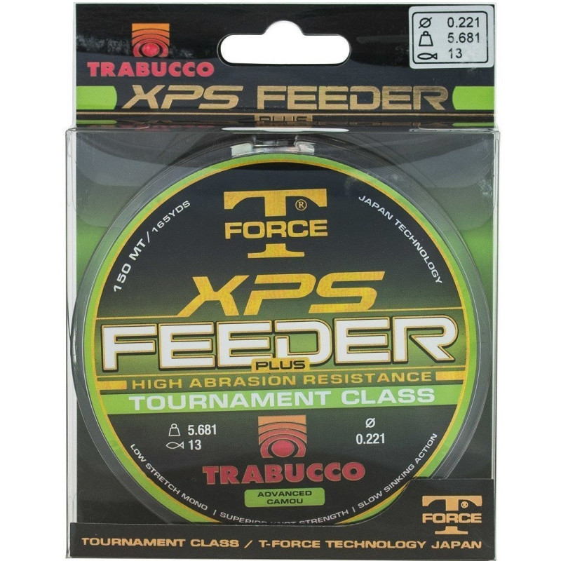 ŻYŁKA Trabucco T-FORCE XPS FEEDER PLUS 150M 0,307mm ŻYŁKA Trabucco T-FORCE XPS FEEDER PLUS 150M 0,307mm
