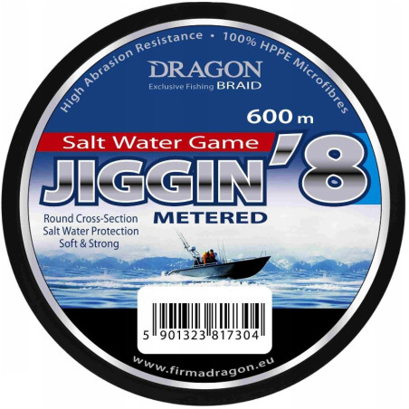 Plecionka Dragon Salt Water Game Jiggin 8 600m / 0.28mm Plecionka Dragon Salt Water Game Jiggin 8 600m / 0.28mm
