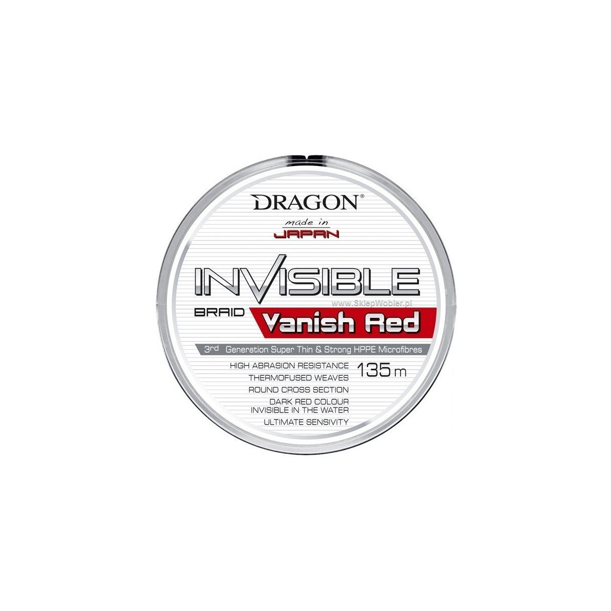 plecionka-invisible-vanish-red-dragon plecionka-invisible-vanish-red-dragon