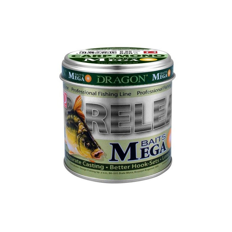 Żyłka Dragon Mega Baits Carp Mono 600m / 0.20mm