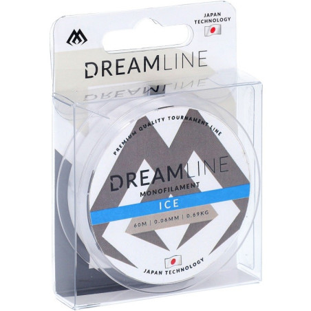 Żyłka Mikado Dreamline Ice Clear 60m / 0,12mm Żyłka Mikado Dreamline Ice Clear 60m / 0,12mm