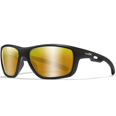 Okulary Wiley X ASPECT Captivate Polarized Bronze Mirror Matte Black Frame roz. S-M