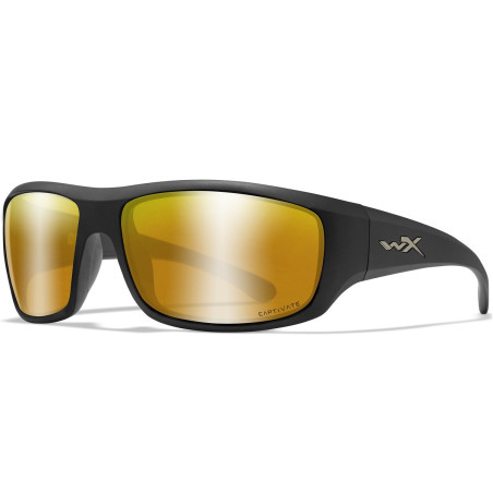 Okulary Wiley X OMEGA Captivate Polarized Bronze Mirror Matte Black Frame roz. m-l