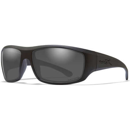 Okulary Wiley X OMEGA Captivate Polarized Smoke Grey Matte Black Frame roz. m-l