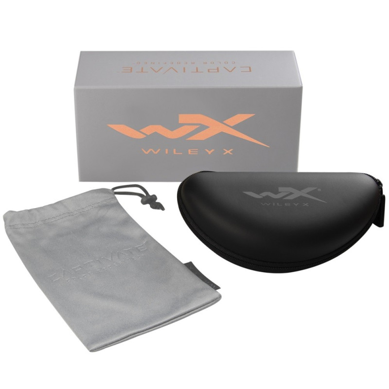 Okulary Wiley X OMEGA Captivate Polarized Smoke Grey Matte Black Frame roz. m-l Okulary Wiley X OMEGA Captivate Polarized Smoke Grey Matte Black Frame roz. m-l
