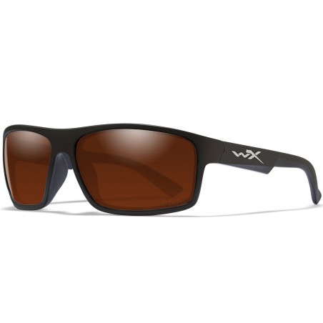 Okulary Wiley X PEAK Captivate Polarized Copper Matte Black Frame roz. m-l