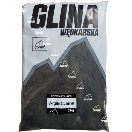 Glina Górek Argile 2kg - czarna Glina Górek Argile 2kg - czarna