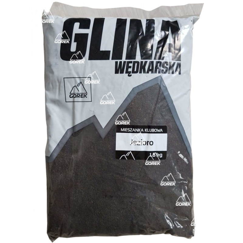 Glina Górek mieszanka klubowa 1,5kg - jezioro Glina Górek mieszanka klubowa 1,5kg - jezioro