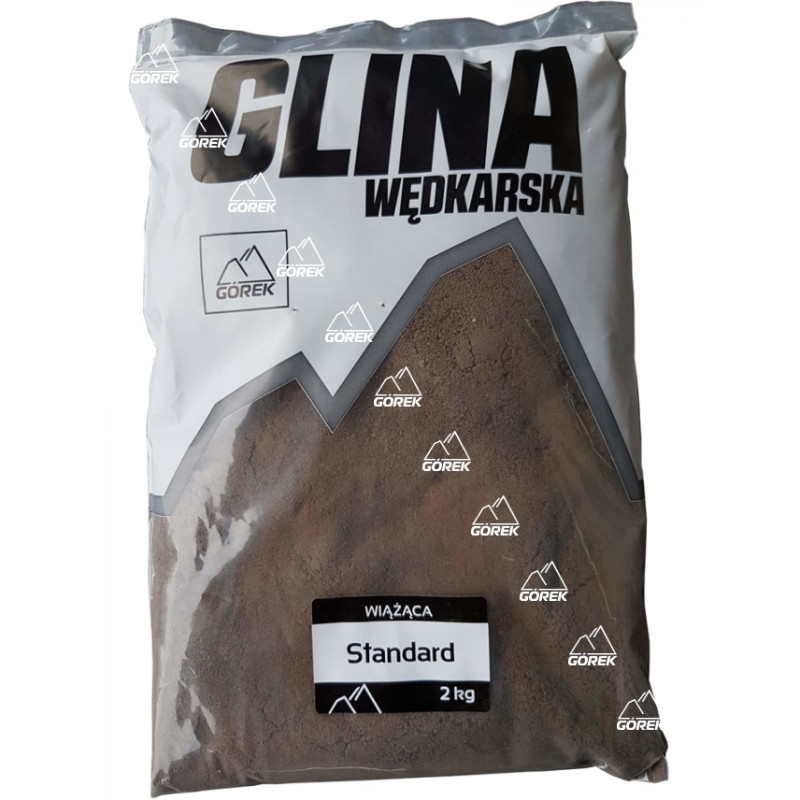 Glina Górek 2kg - standard wiążąca Glina Górek 2kg - standard wiążąca