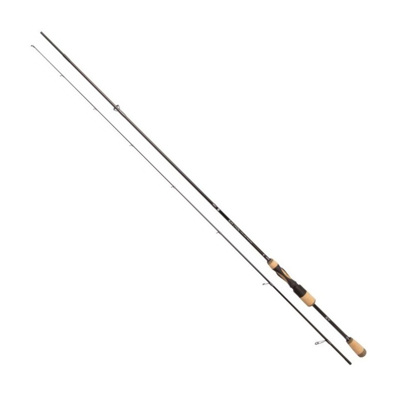 Wędka Mikado Black Crystal L Spin 208cm / 3-15g